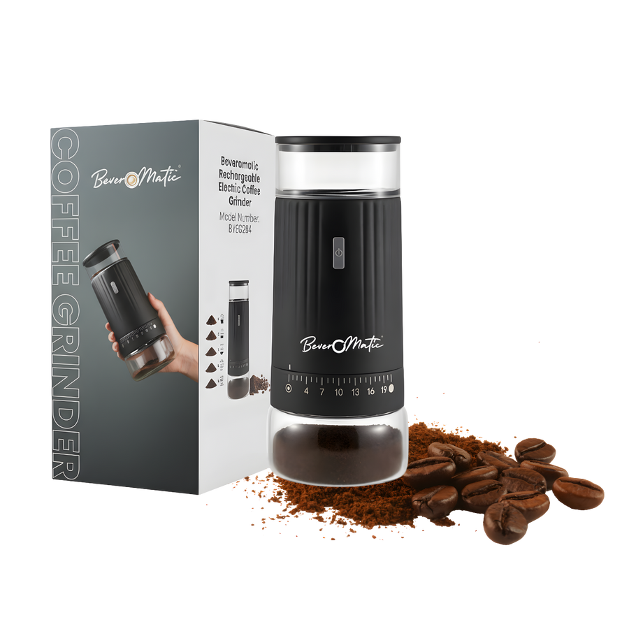 Beveromatic Rechargeable Electric Coffee Grinder
