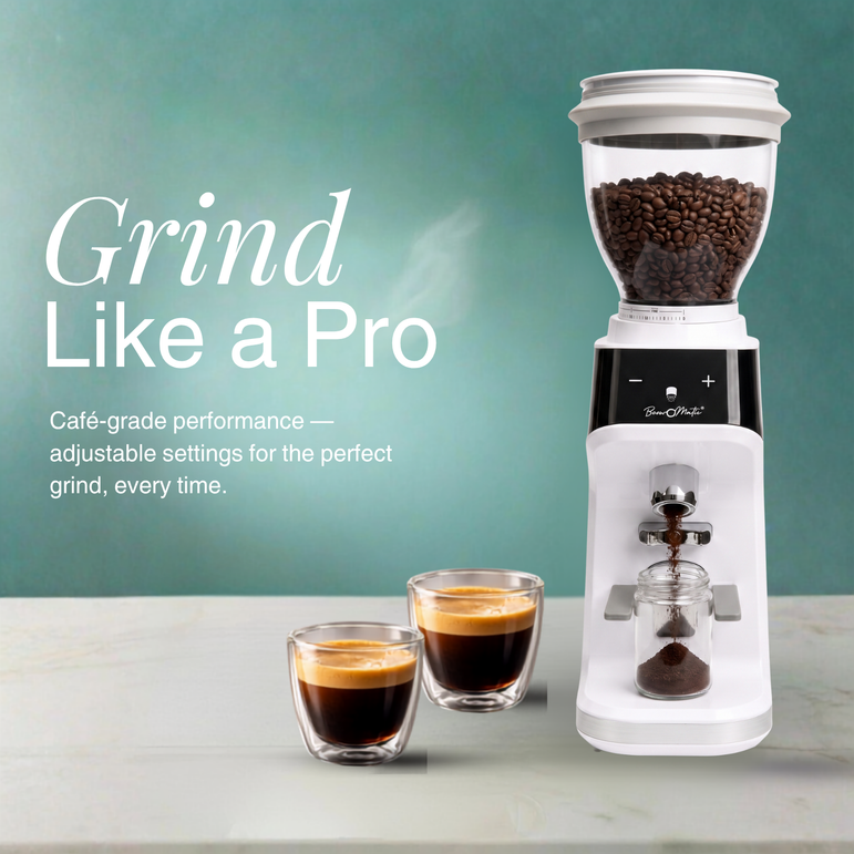 Beveromatic Electric Coffee Grinder-White