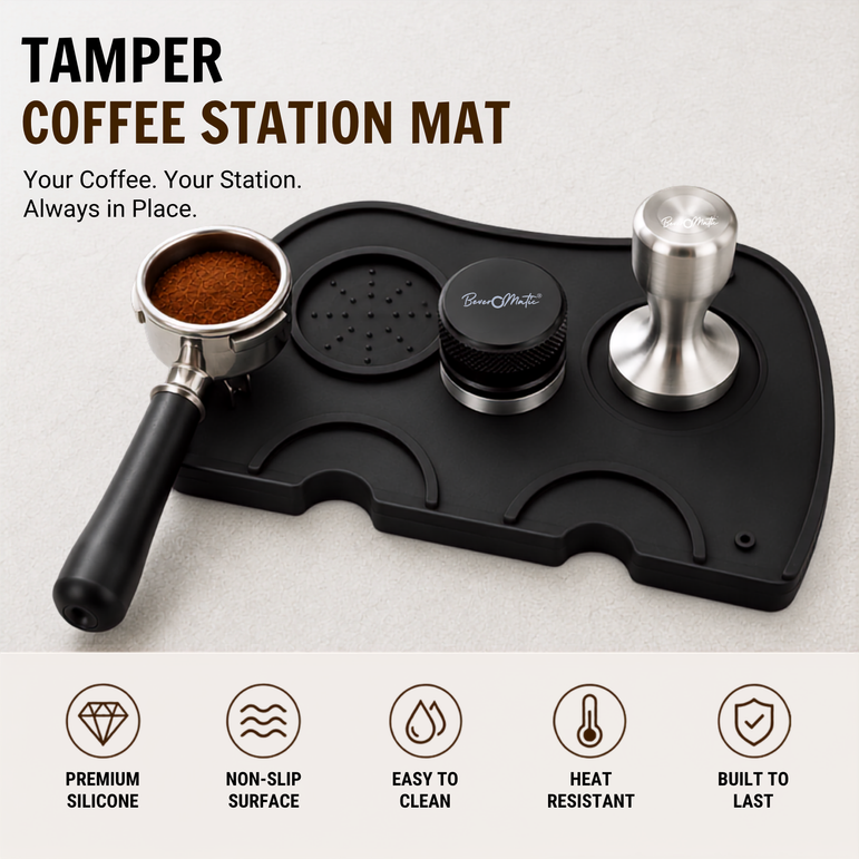 Beveromatic Coffee Tamping Mat