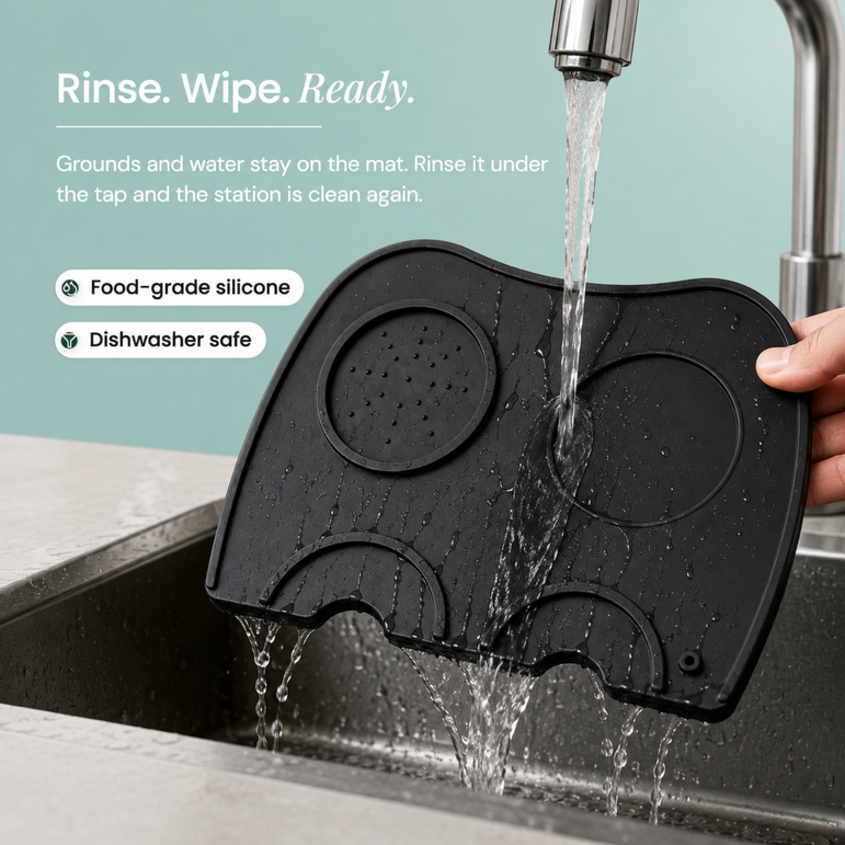 Beveromatic Coffee Tamping Mat