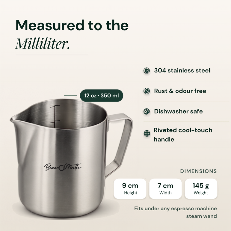 Beveromatic Milk Pitcher (350 ML)