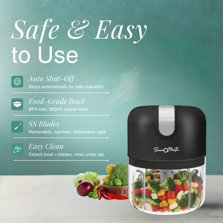 Beveromatic Rechargeable Electric Chopper