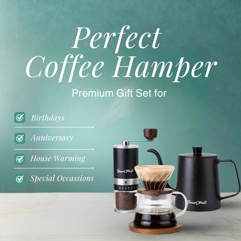 Beveromatic Pour Over Coffee Gift Set-Premium Gift for Coffee Lovers