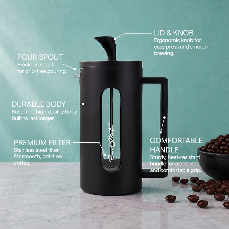 Beveromatic French Press Coffee Maker