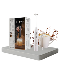 Beveromatic Milk Frother & Egg Beater (White)