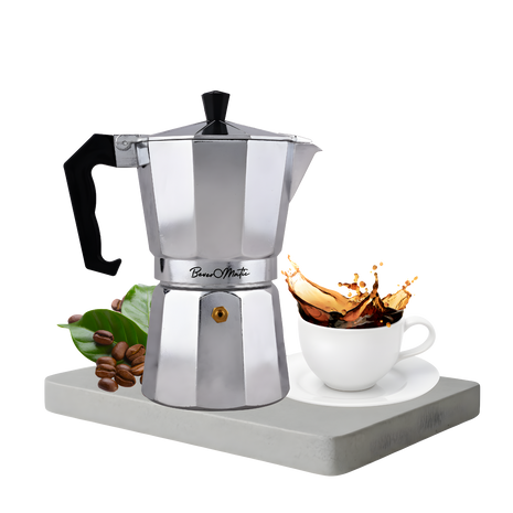 Beveromatic Moka Pot (Silver)