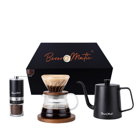 Beveromatic Pour Over Coffee Gift Set-Premium Gift for Coffee Lovers