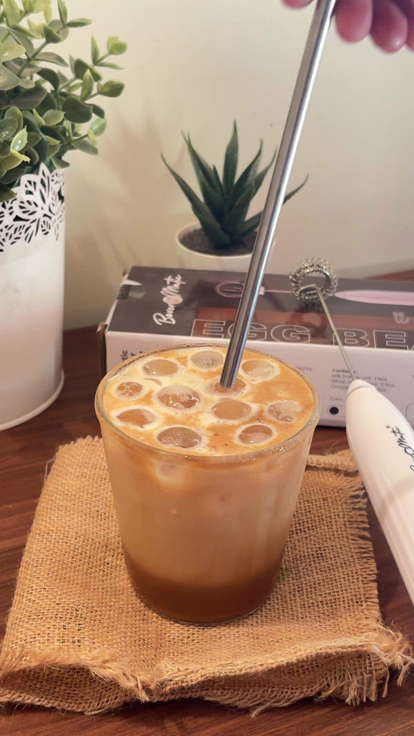 Creamy Iced Spanish Latte